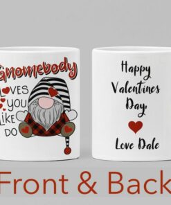 Valentines Mug, Gnome Coffee Mug, Gnome Lovers Gift, Coffee Lovers Gift, Valentines Gift, Gift For Her, Gift For Him