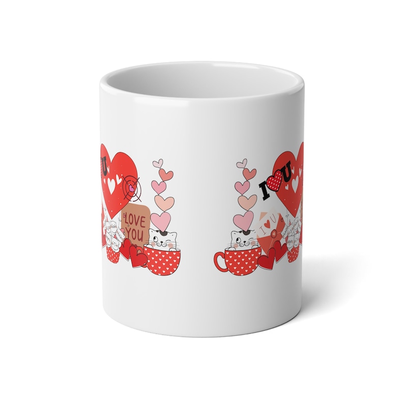 Valentines Mug, Jumbo 20Oz Gift For Her Gift For Girlfriend Gift For Wife