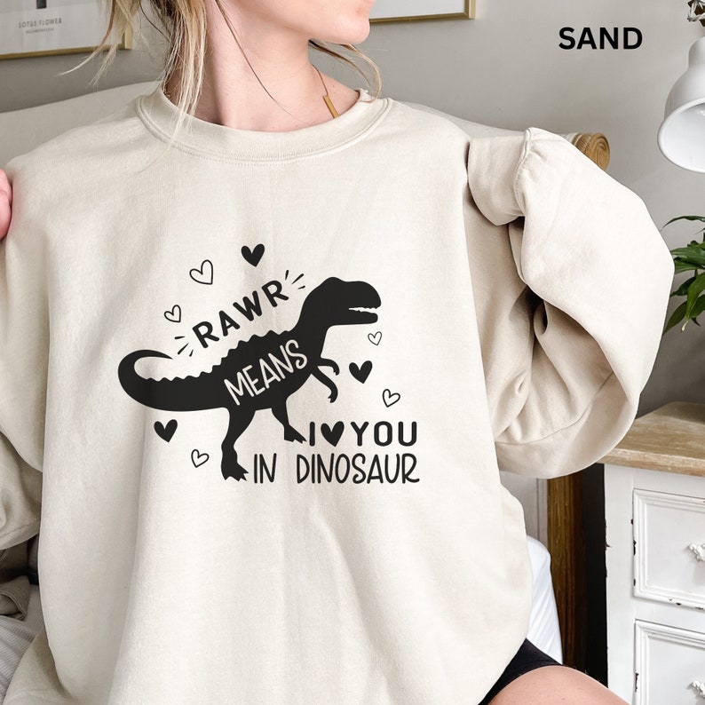 Valentine's Sweatshirt - Love Heart Sweatshirt - Heart Arm Patches - Cute Valentine's Sweater - Teacher Valentine's Shirt - Mom Vale - Image 2