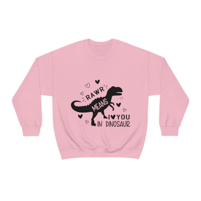 Valentine's Sweatshirt - Love Heart Sweatshirt - Heart Arm Patches - Cute Valentine's Sweater - Teacher Valentine's Shirt - Mom Vale - Image 4
