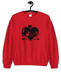 Valentines Sweatshirt, Love Sweatshirt, Valentines Day Sweater, Love Sweater, Heart Sweater, Heart Sweatshirt, Valentines Jumper