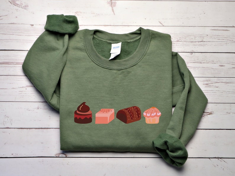 Valentines Sweatshirt - Sweets Valentines Design Sweatshirt - VDay Sweatshirt - Valentines Day Gift For Friend - Valentines Sucker Shirt - Image 2