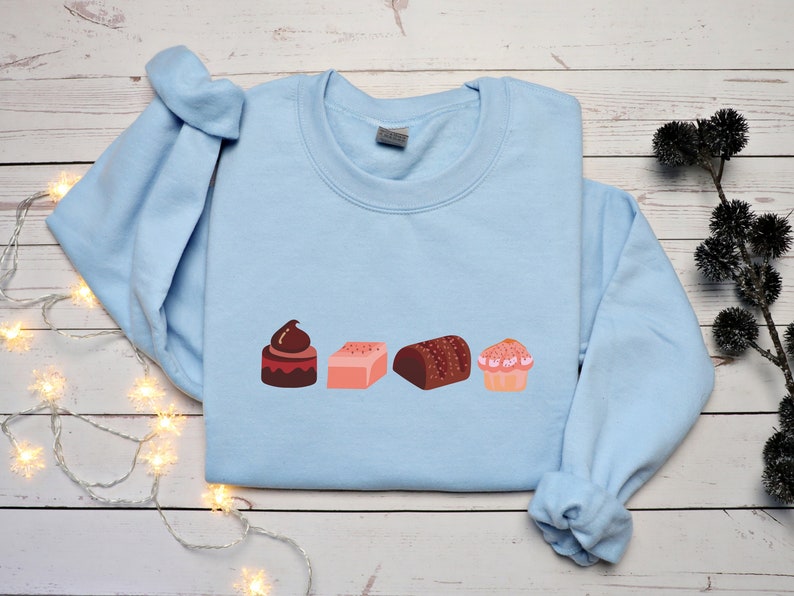 Valentines Sweatshirt - Sweets Valentines Design Sweatshirt - VDay Sweatshirt - Valentines Day Gift For Friend - Valentines Sucker Shirt - Image 3
