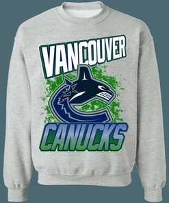 Vancouver Canucks Retro NHL Crewneck Sweatshirt Hoodie Shirt Gifts for Fans