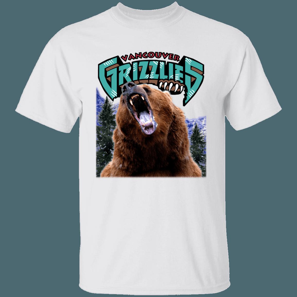 Vancouver Grizzlies GRIZZLY BEAR Retro NBA T-Shirt Sweatshirt Hoodie Gifts for Fans - Image 2