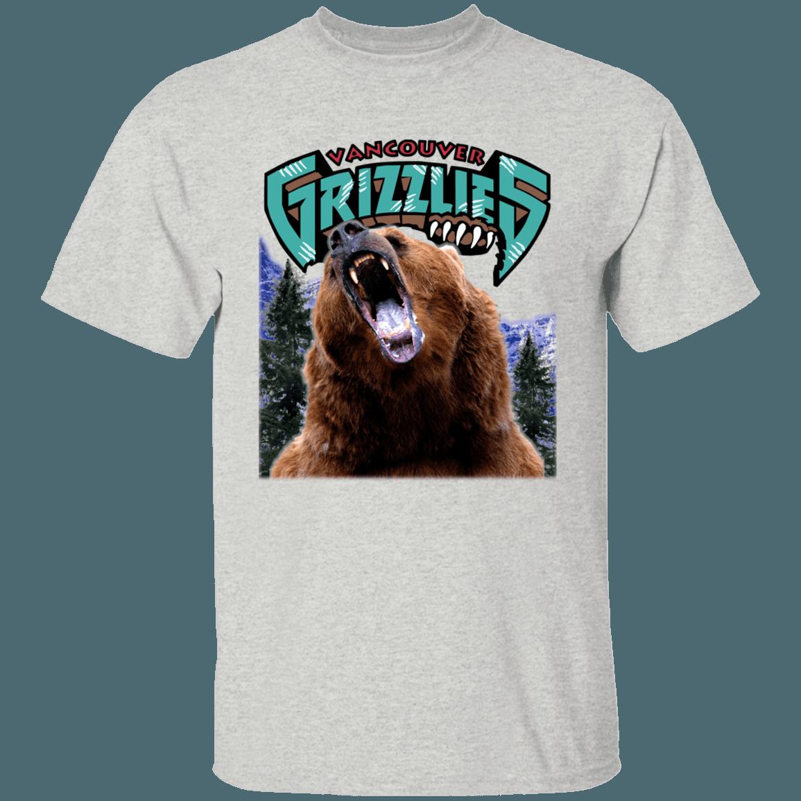 Vancouver Grizzlies GRIZZLY BEAR Retro NBA T-Shirt Sweatshirt Hoodie Gifts for Fans - Image 3