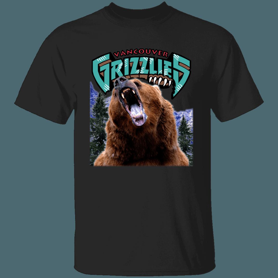Vancouver Grizzlies GRIZZLY BEAR Retro NBA T-Shirt Sweatshirt Hoodie Gifts for Fans - Image 4