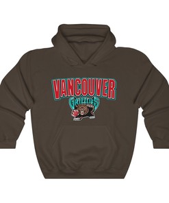 Vancouver Grizzlies Vintage 90's NBA Hoodie Sweatshirt Hoodie Shirt Gifts for Fans Shirt Gifts for Fans
