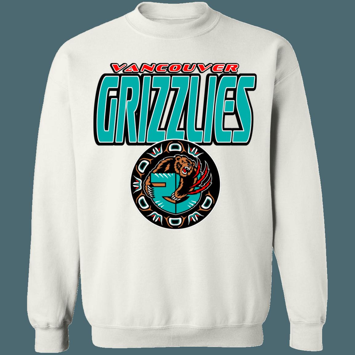 Vancouver Grizzlies Vintage NBA Crewneck Sweatshirt Hoodie Shirt Gifts for NBA Fans