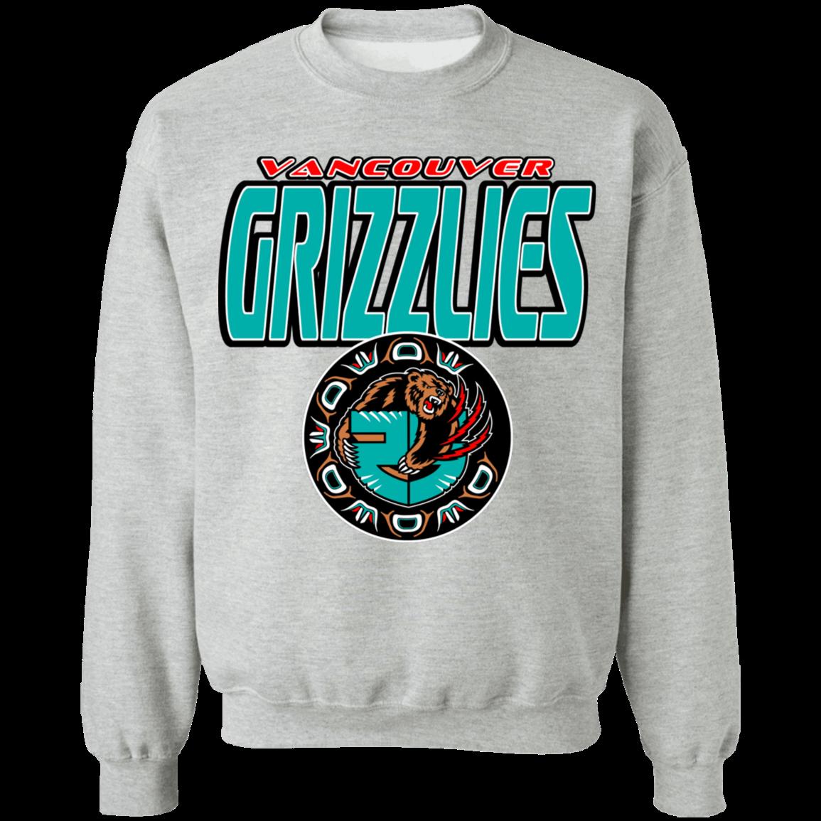 Vancouver Grizzlies Vintage NBA Crewneck Sweatshirt Hoodie Shirt Gifts for NBA Fans - Image 2