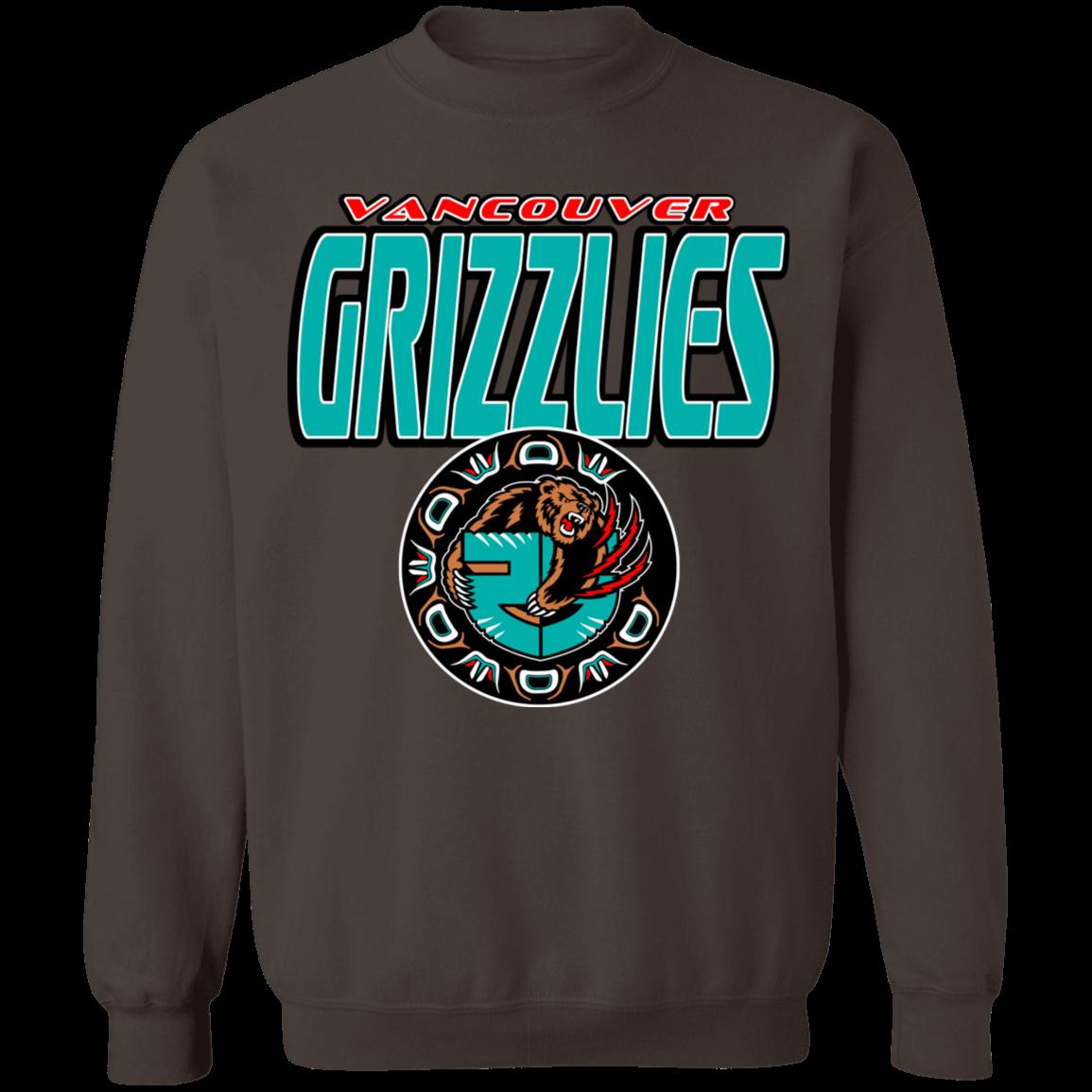 Vancouver Grizzlies Vintage NBA Crewneck Sweatshirt Hoodie Shirt Gifts for NBA Fans - Image 3