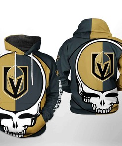 Vegas Golden Knights Nhl Grateful Dead 3D All Over Print Zip Up Hoodie Option
