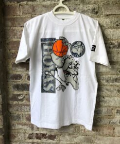 Very Rare! Vintage Style Georgetown Hoyas Starter NBA Tshirt Hoodie Crewneck Sweatshirt Reprinted Full Color Full Size Gifts for NBA Fans