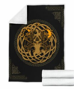Viking Skoll and Haiti Blanket