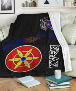 Viking Style Sherpa Fleece Blanket Gifts for Viking Lovers Kven Sherpa Fleece Blanket Gifts for Viking Lovers
