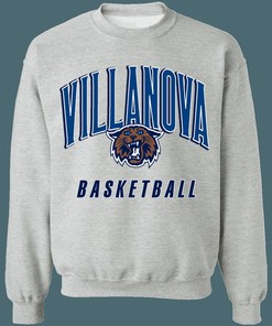 Villanova Wildcats Vintage NCAA Crewneck Sweatshirt Hoodie Shirt Gifts for Fans