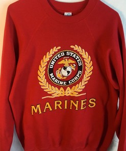 Vintage 1980's Marine Corps Sweatshirt, Vintage 90s Shirt, T-shirt, Hoodie