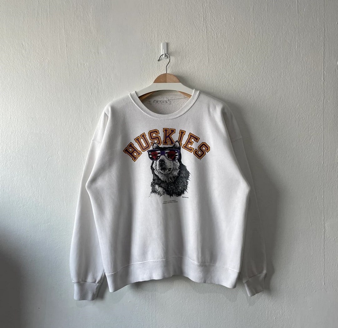 Vintage 1990 Washington Huskies Rose Bowl Football Crewneck Sweatshirt, Vintage Shirt, T shirt, Hoodie