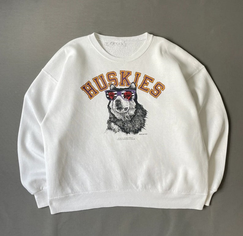 Vintage 1990 Washington Huskies Rose Bowl Football Crewneck Sweatshirt, Vintage Shirt, T shirt, Hoodie - Image 2
