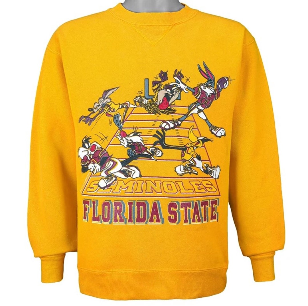 Vintage 1990's Florida State Seminoles & Looney Tunes Sweatshirt, Vintage 90s Shirt, T-shirt, Hoodie