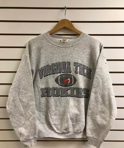 Vintage 1990s Virginia tech Hokies Sweatshirt, Vintage 90s Shirt, T-shirt, Hoodie