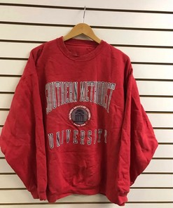Vintage 1990s southern Methodist university Sweatshirt, Vintage 90s Shirt, T-shirt, Hoodie