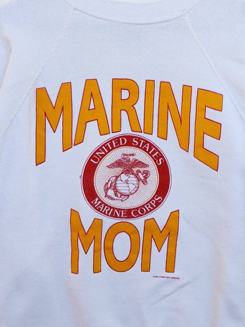 Vintage 1991 United States Marine Corps Sweatshirt Hoodie Shirt Gifts for Fans - Image 2