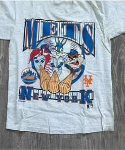Vintage 1993 Looney Tunes Mets New York T-shirt, New York Mets Sweatshirt, MLB Baseball Shirt, World Series Shirt, Vintage Shirt