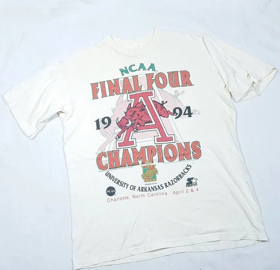 Vintage 1994's Starter Arkansas Razorbacks Shirt, Vintage 90s Sweatshirt, T-shirt, Hoodie