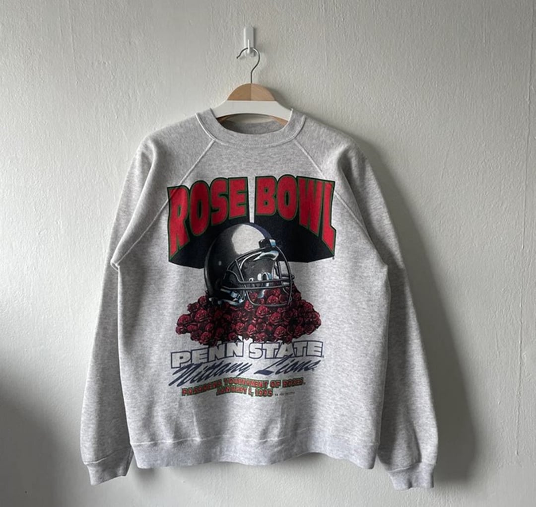 Vintage 1995 Penn State Nittany Lions Rose Bowl Tournament Crewneck Sweatshirt, Vintage Shirt, T shirt, Hoodie