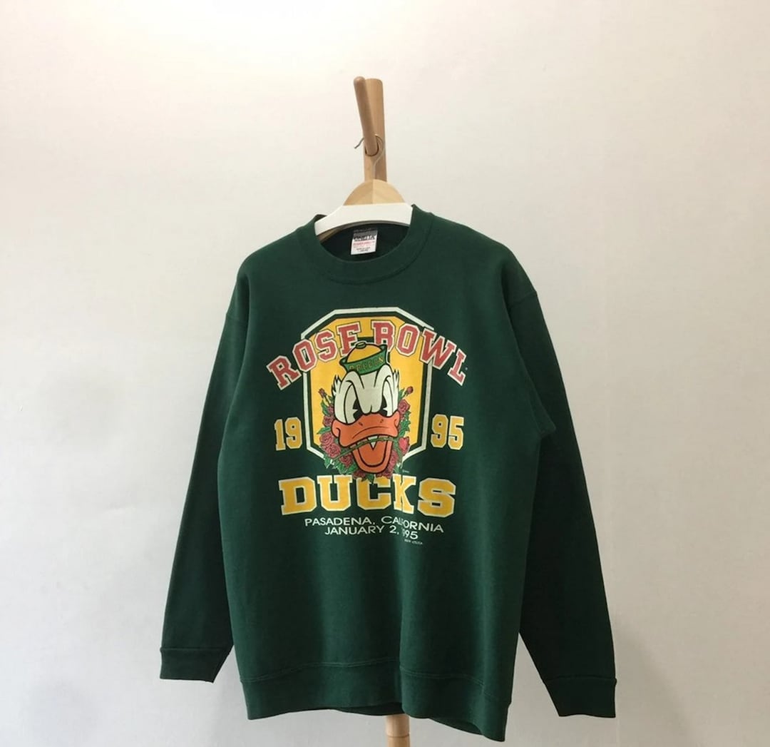 Vintage 1995 Rose Bowl Oregon Ducks Football Crewneck Sweatshirt, Vintage Shirt, T shirt, Hoodie
