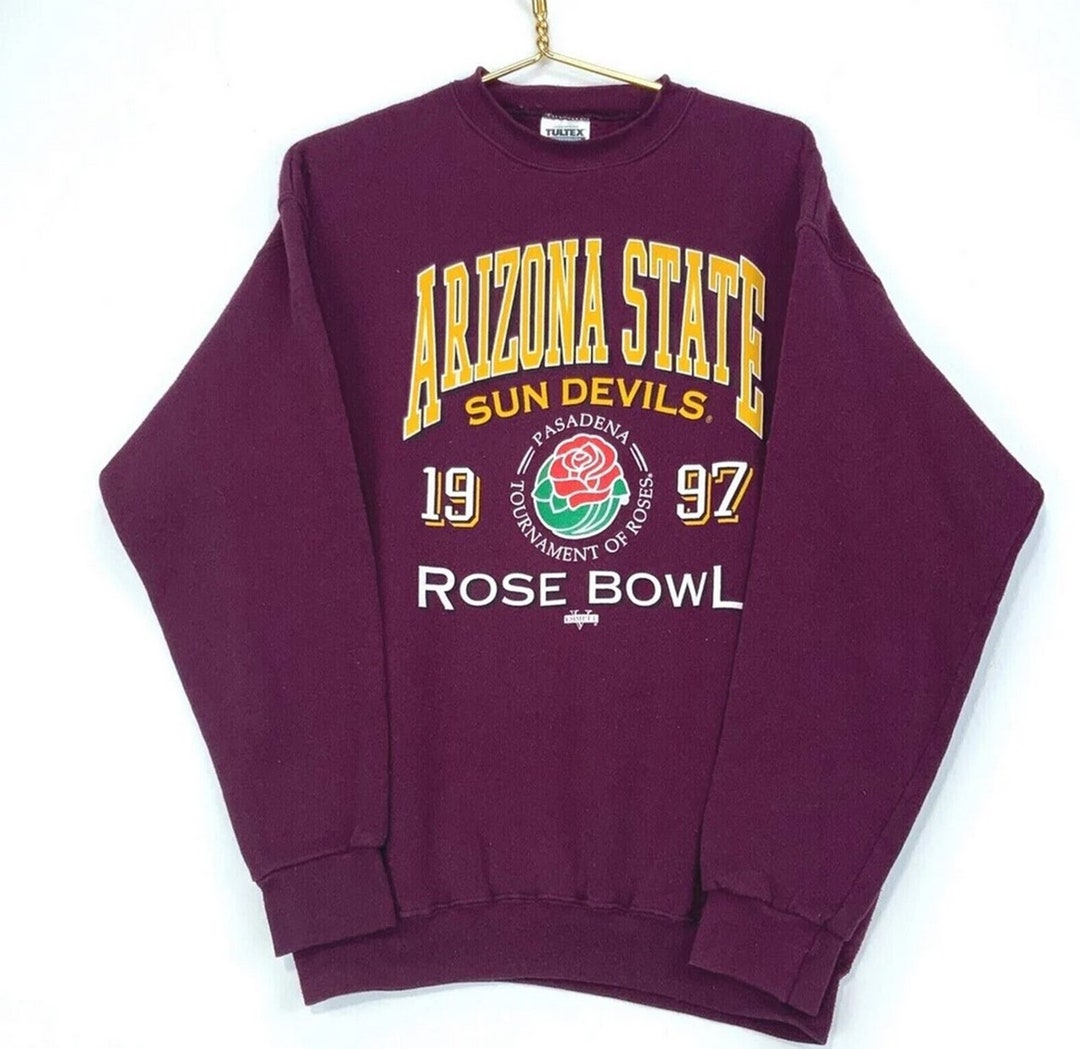 Vintage 1997 Arizona State Sun Devils Pasadena Rose Bowl Sweatshirt, Vintage Shirt, T shirt, Hoodie