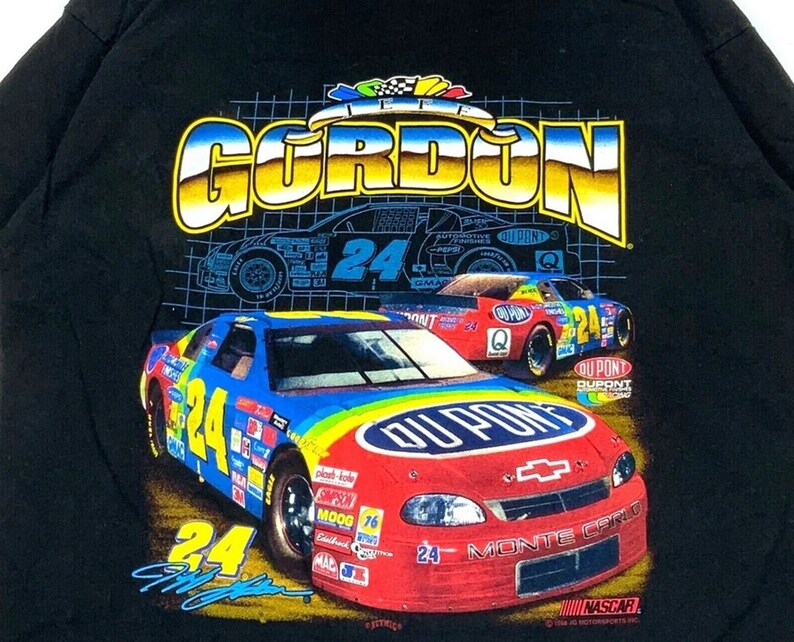 Vintage 1998 Jeff Gordon #24 Nascar Chase Authentics T-shirt, Vintage Sweatshirt, Hoodie - Image 2
