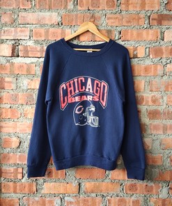 Vintage 80s NFL Chicago Bears Sweatshirt Hoodie Shirt Gifts for Fans