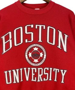 Vintage 90s Boston University Massachusetts Sweatshirt Crewneck, Vintage Shirt, Gift For Her, Gift For Him