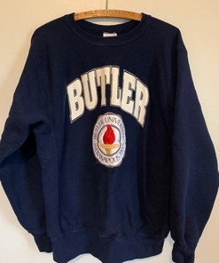 Vintage 90s Butler University Sweatshirt, Vintage 90s Shirt, Gift For Her, Gift For Him