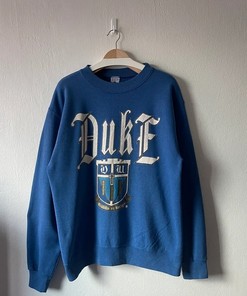 Vintage 90s Duke University Crewneck Sweatshirt, Vintage Shirt, T shirt, Hoodie Gifts for Fans