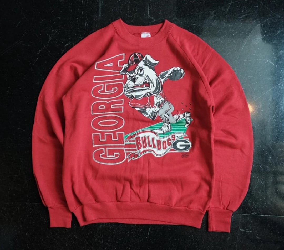 Vintage 90s Georgia Bulldogs Sweatshirt, Vintage 90s Shirt, Gift For Her, Gift For Him, T-shirt, Hoodie