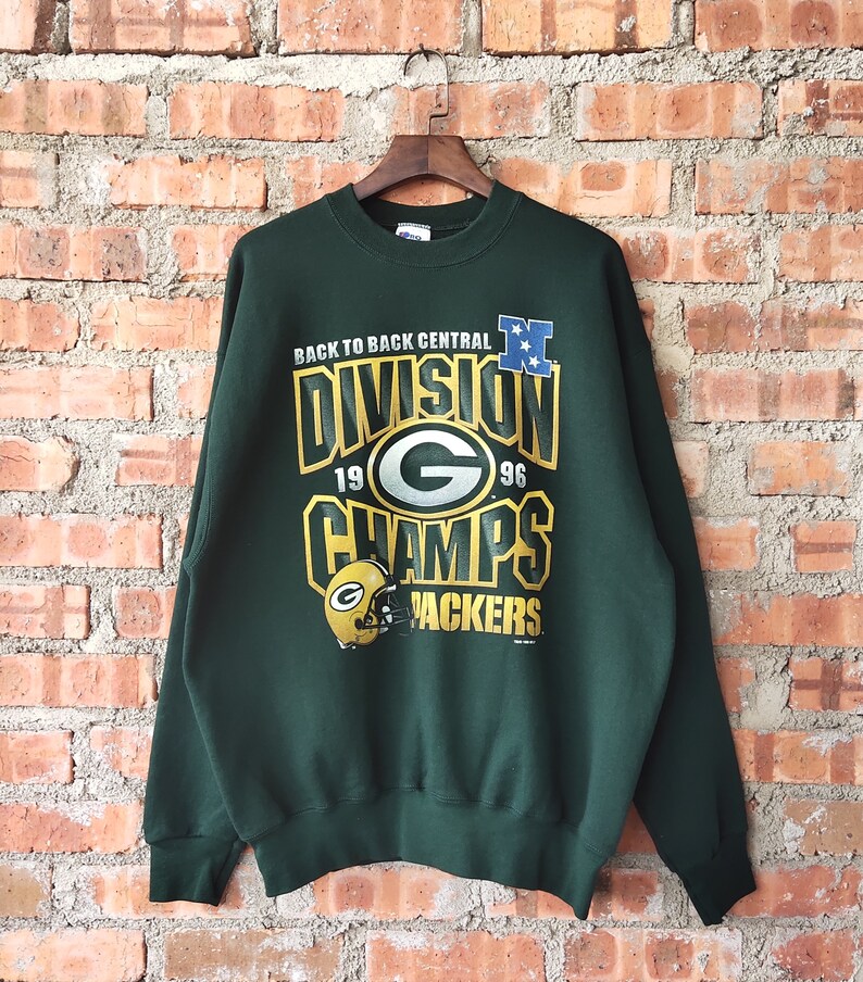 Vintage 90s Green Bay Packers Football Sweatshirt Hoodie Shirt Gifts for Fans