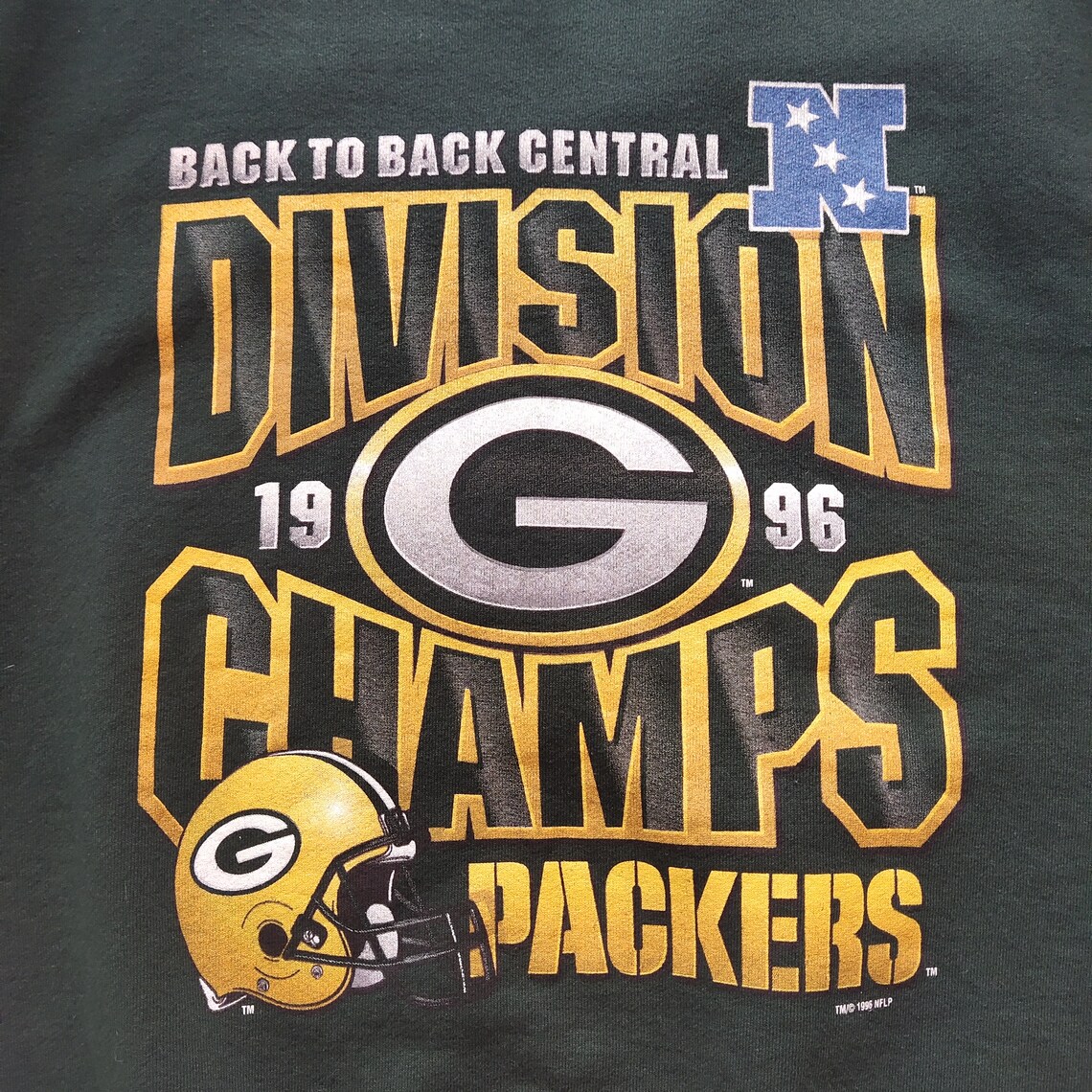 Vintage 90s Green Bay Packers Football Sweatshirt Hoodie Shirt Gifts for Fans - Image 2