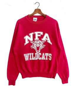 Vintage 90s Lee Nfa Wildcats Sweatshirt Hoodie Shirt Gifts for Fans