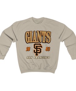 Vintage 90's MLB Crewneck Sweatshirt Hoodie Shirt Gifts for San Francisco Giants Fans