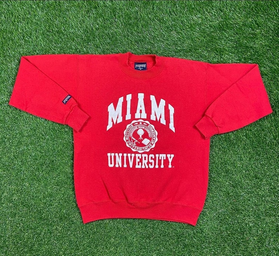 Vintage 90s Miami University Sweatshirt, Vintage Shirt, T shirt, Hoodie