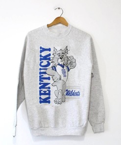 Vintage 90s NCAA Kentucky Wildcats Logo Sweatshirt, University of Kentucky Wildcats Shirt, Unisex T-shirt Sweater Hoodie