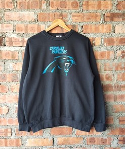 Vintage 90s NFL Carolina Panthers Football Sweatshirt Hoodie Shirt Gifts for Fans