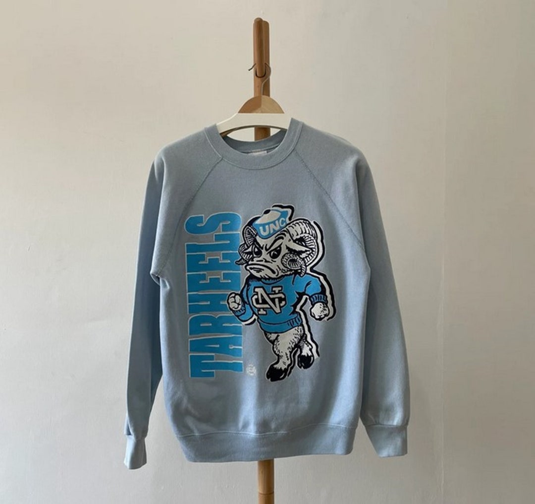 Vintage 90s North Carolina Tar Heels University Football Crewneck Sweatshirt, Vintage Shirt, T shirt, Hoodie
