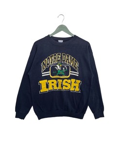 Vintage 90s Notre Dame Irish Sweatshirt Hoodie Shirt Gifts for Fans