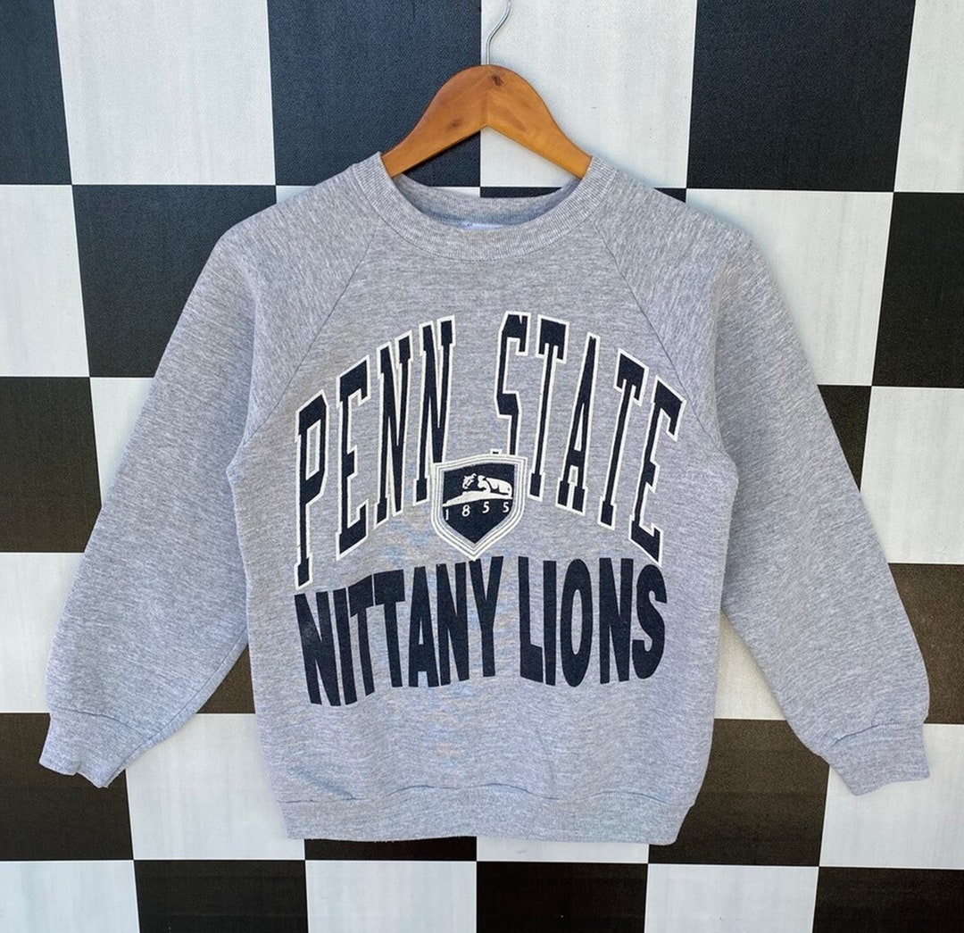Vintage 90s Penn State Nittany Lions Sweatshirt, Jumper Penn State University Crewneck, Big Logo Penn State Pullover Shirt