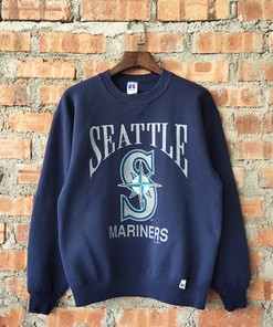 Vintage 90s Seattle Mariners Baseball Sweatshirt Hoodie Shirt Gifts for Fans