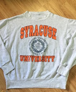 Vintage 90s Syracuse Orange University Sweatshirt, Vintage Shirt, T shirt, Hoodie